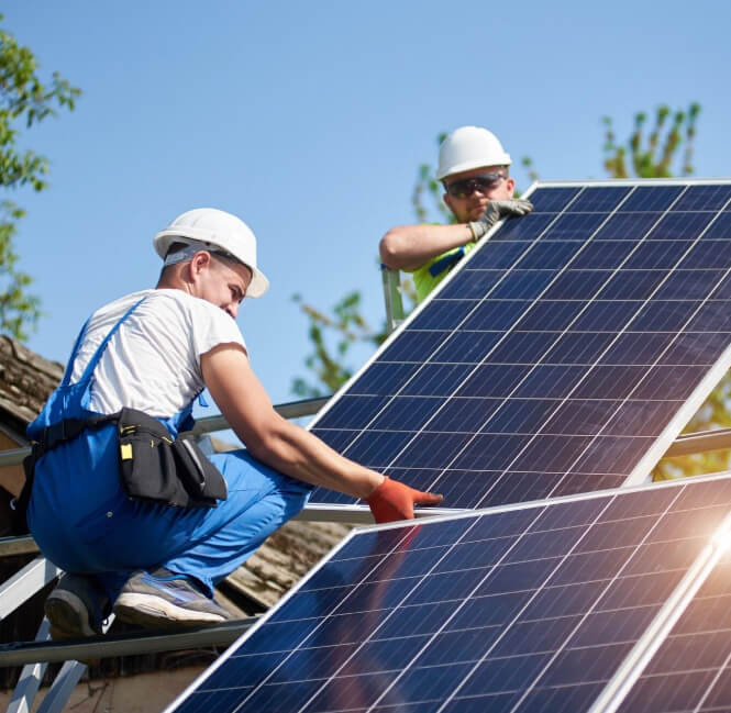 Residential Solar Panel Installation for Home